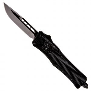 Cobratec OTF Knife CTK-1 Black w/Glass Break